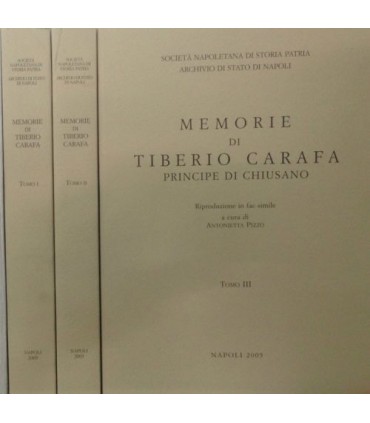 Memorie di Tiberio Carafa Principe di Chiusano