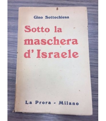 Sotto la maschera d'Israele