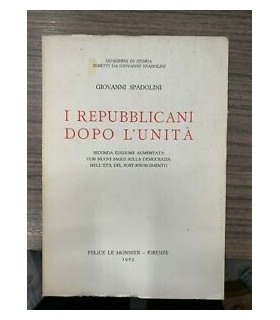 I repubblicani dopo l'unità