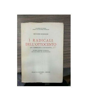I radicali dell'ottocento