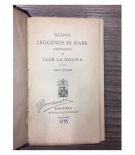Nuove leggende di mare. (Preboggion)