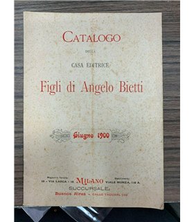 Catalogo della Casa editrice Figli di Angelo Bietti