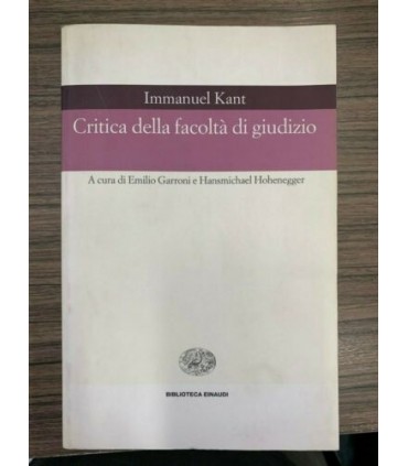 Critica della facoltà di giudizio