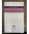 Critica della facoltà di giudizio