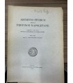 Archivio Storico per le province napoletane. Terza serie - Anno III - LXXXII della intera collezione.