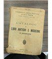 Catalogo di libri antichi e moderni di occasione