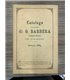 Catalogo delle Edizioni di G. Barbéra Tipografo - Editore in Firenze