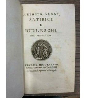 Satirici e burleschi del secolo XVI