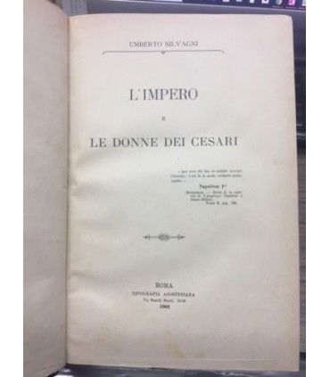 L'impero e le donne dei Cesari