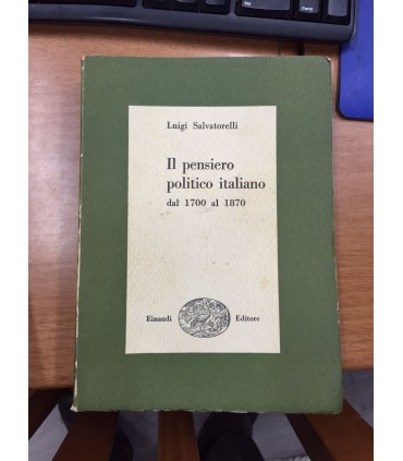 Il pensiero politico italiano dal 1700 al 1870