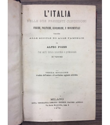 L'Italia nelle sue presenti condizioni fisiche