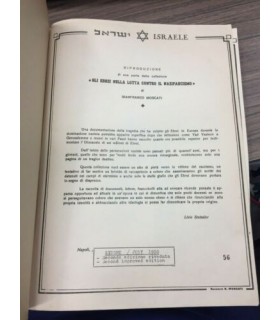 Riproduzione di una parte della collezione "Gli Ebrei nella lotta contro il nazifascismo"