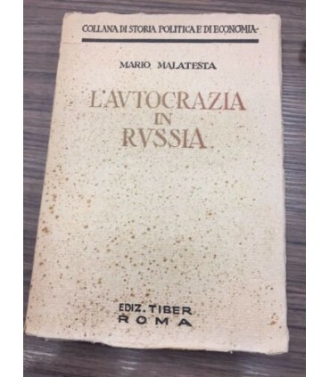 L'autocrazia in Russia. Vol. 1