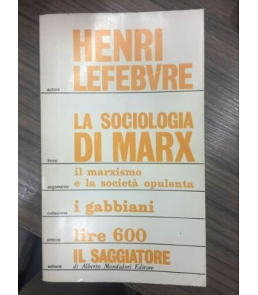 La sociologia di Marx