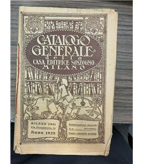 Catalogo generale della Casa Editrice Sonzogno. 1929