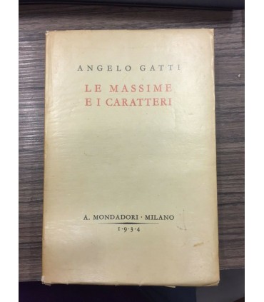 Le massime e i caratteri