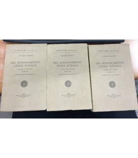 Del rinnovamento civile d'Italia. 3 voll