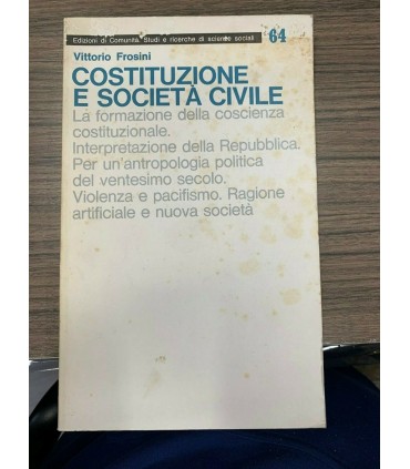 Costituzione e società civile