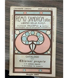 Catalogo delle Edizioni proprie o di esclusivo deposito o possedute in numero