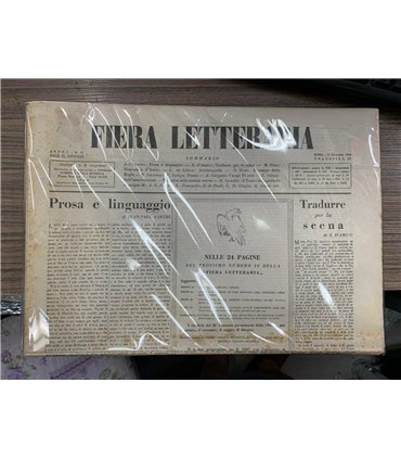 Fiera letteraria. 1946