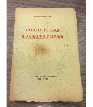 L'Italia di oggi il sangue e gli eroi