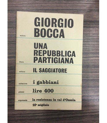 Una Repubblica partigiana