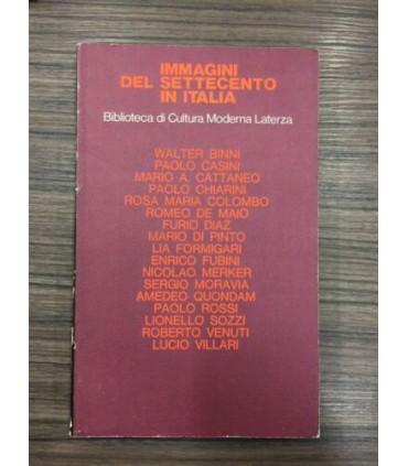 Immagini del settecento in Italia