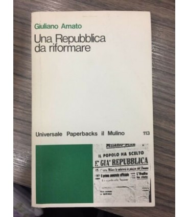 Una Repubblica da riformare