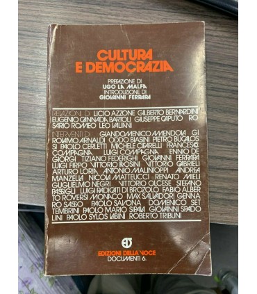 Cultura e democrazia