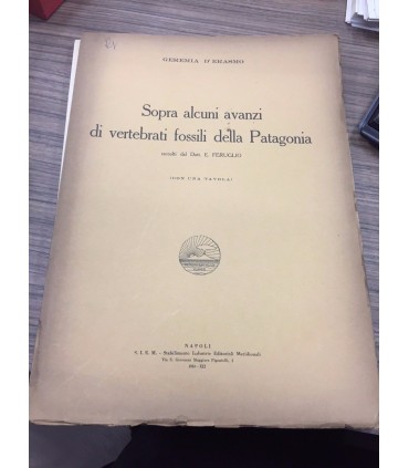 Sopra alcuni avanzi di vertebrati fossili della Patagonia