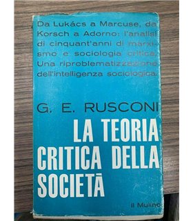 La teoria critica della società
