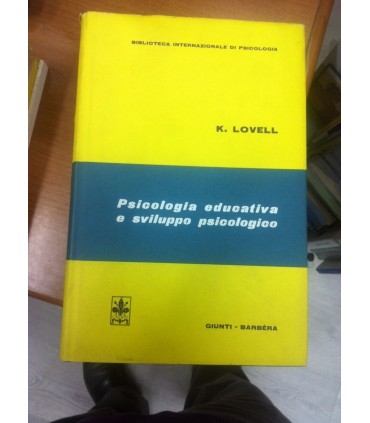 Psicologia educativa e sviluppo psicologico