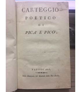 Carteggio poetico di Pica' e Pico'