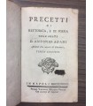 Precetti di rettorica, e di poesia
