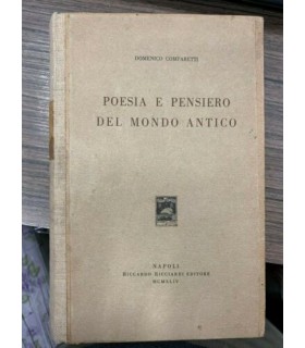 Poesia e pensiero nel mondo antico