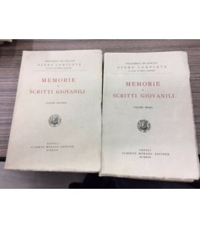 Memorie e scritti giovanili. 2 voll