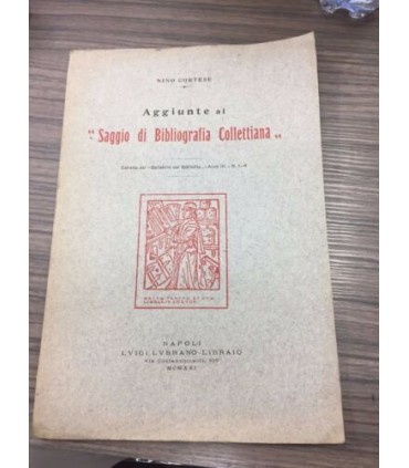 Aggiunte al "Saggio di Bibliografia Collettiana"
