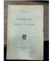 Considerazioni su Hegel e Marx
