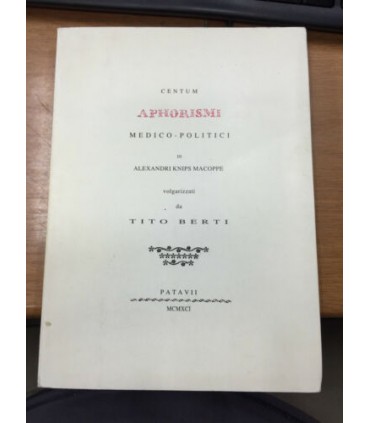 Centum aphorismi medico-politici