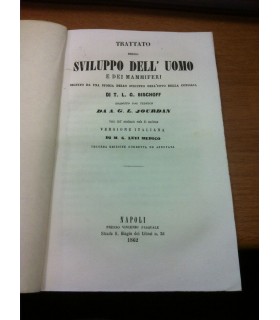 Trattato dello sviluppo dell'uomo e dei Mammiferi