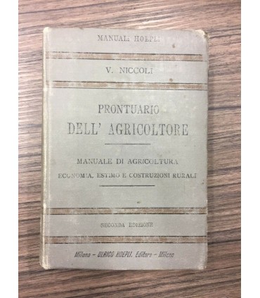 Prontuario dell'agricoltore e dell'ingegnere agrario