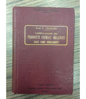 Fabbricazione dei prodotti chimici organici usati come medicamenti
