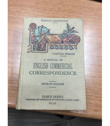 A manual of English commercial correspondence