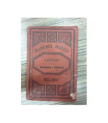 Manuale del macchinista e fuochista