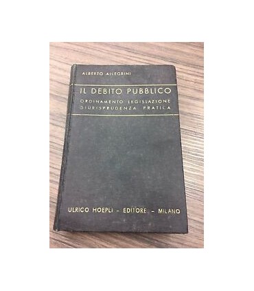 Il debito pubblico