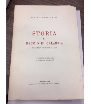 Storia di Reggio Calabria dai tempi primitivi al 1797