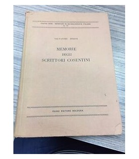 Memorie degli scrittori cosentini