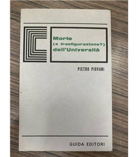 Morte (e trasfigurazione?) dell'università