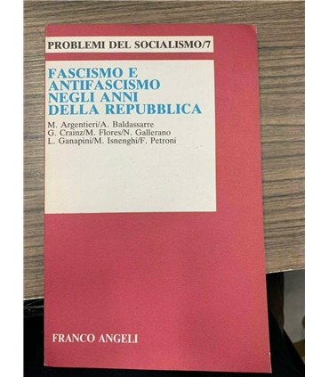 Fascismo e antifascismo negli anni della Repubblica