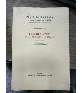 I Gesuiti in Sicilia e la rivoluzione del '48